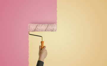 DIY, Home Improvement, Renovation, Paint Roller, Wall - Building Feature
